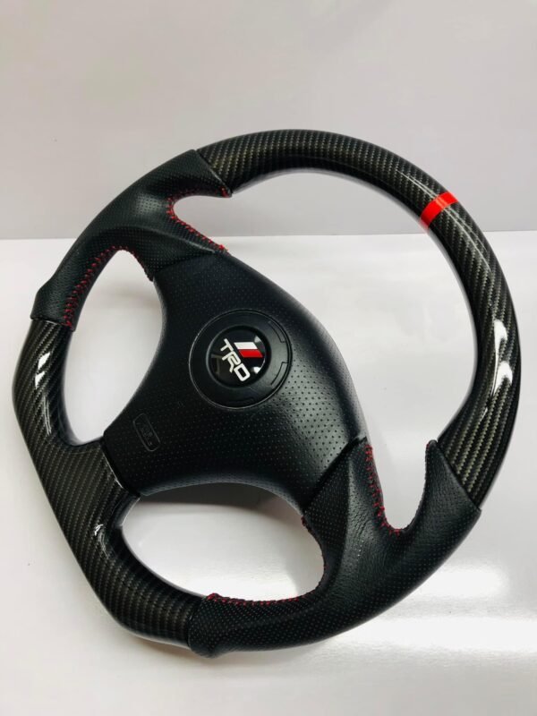 TOYOTA CELICA, MR2-Spyder, Supra, JZX Matrix Hydro Dip Carbon TRD Steering Wheel - Image 2